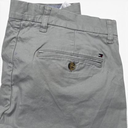 Pantalon Tommy Hilfiger 33x30 Slimfit Gris Casual (Usado)