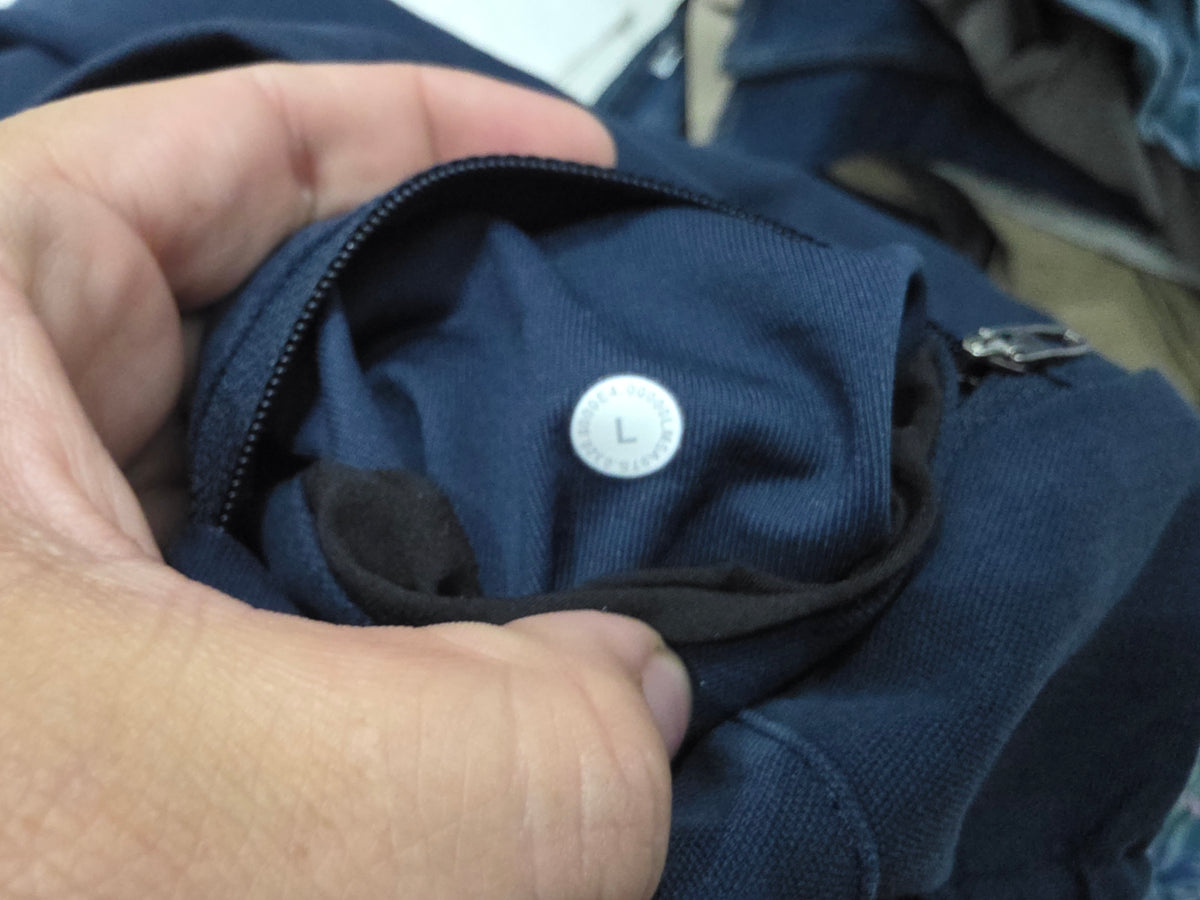Pantalon Lululemon Grande L Azul Deslavado Deportivo (Usado)