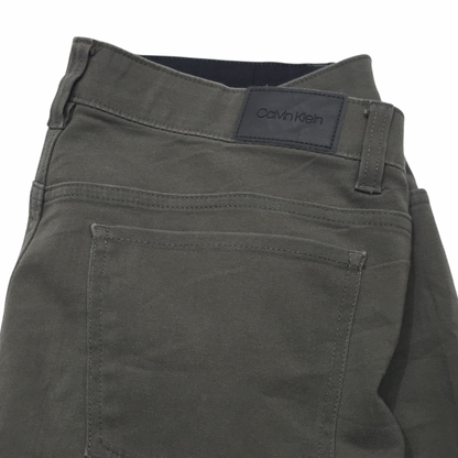 Pantalon Calvin Klein 34x32 Recto Verde (Usado)