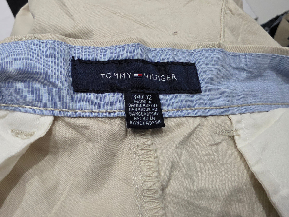 Pantalon Tommy Hilfiger 34x32 Recto Beige (Usado)