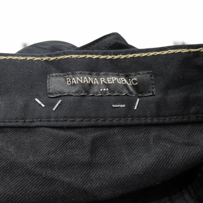 Pantalon Banana Republic 35x32 Negro Athletic Fit (NUEVO)