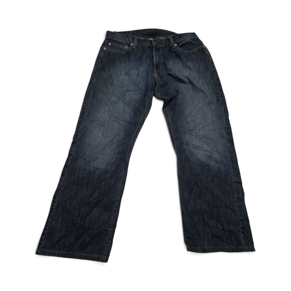 Pantalon Levis 514 36x30 Relaxed Recto Azul (Usado)