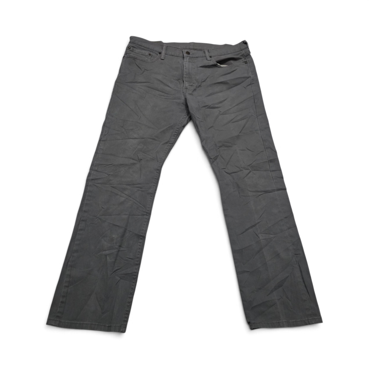 Pantalon Levis 513 36x30 Recto Slimfit Gris (Usado)