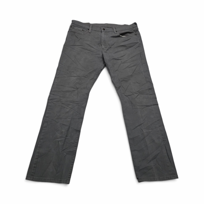 Pantalon Levis 513 36x30 Recto Slimfit Gris (Usado)