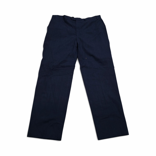 Pantalon Ralph Lauren 40x32 Recto Azul Cuadro (Usado)