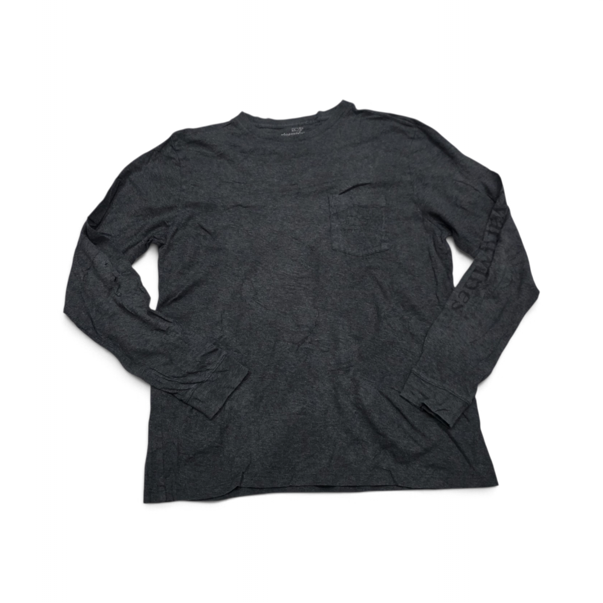 Playera Vineyard Vines Chico S Gris Oscuro Manga Larga (Usado)