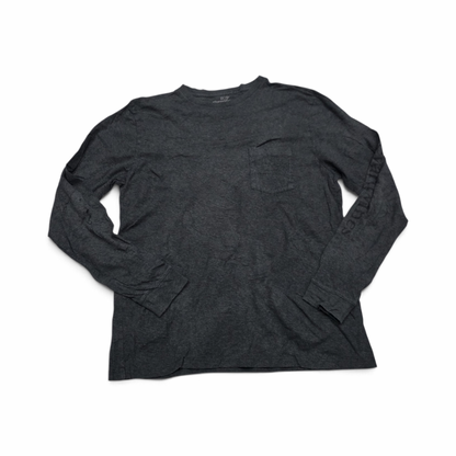 Playera Vineyard Vines Chico S Gris Oscuro Manga Larga (Usado)