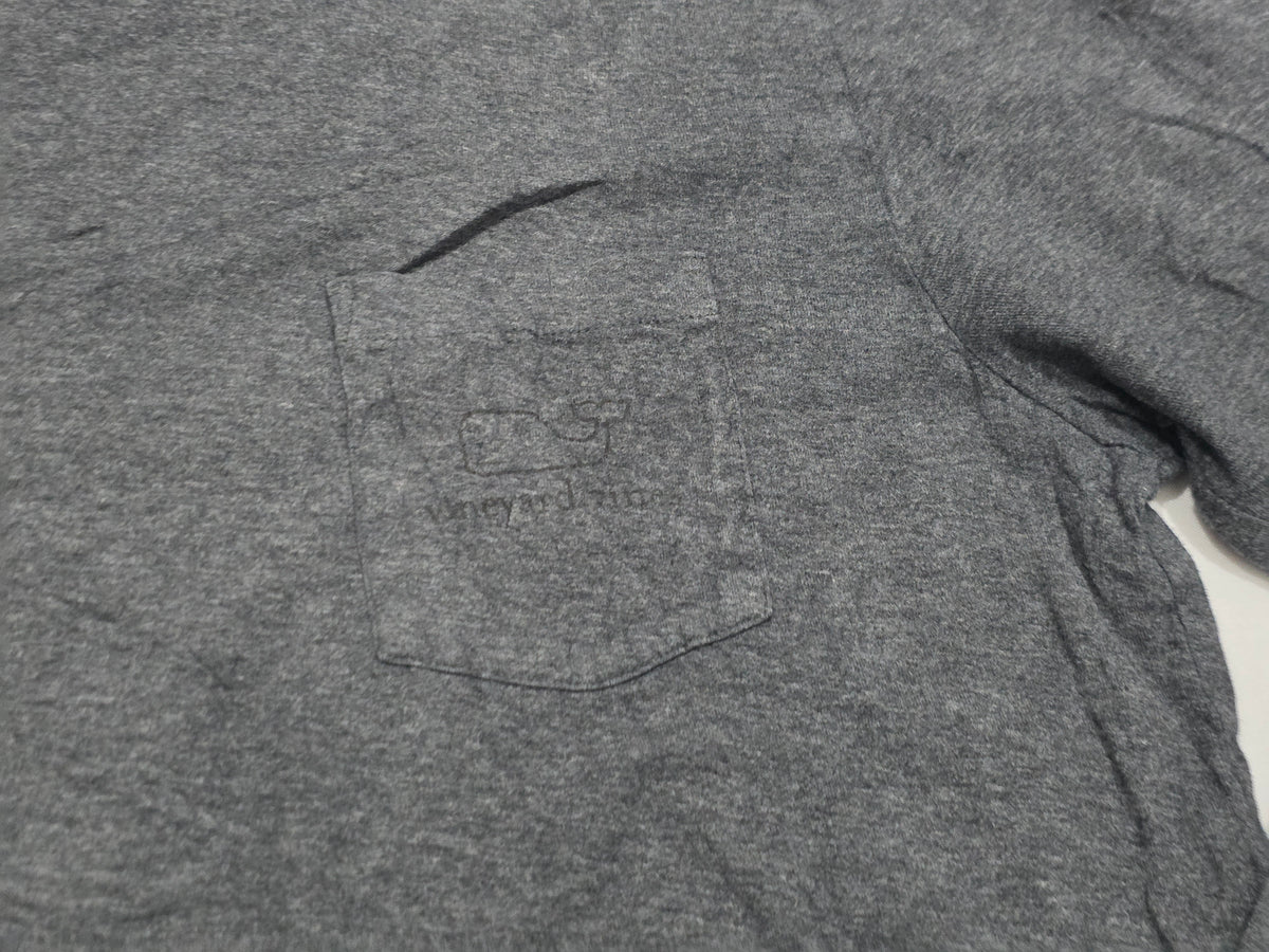 Playera Vineyard Vines Chico S Gris Oscuro Manga Larga (Usado)