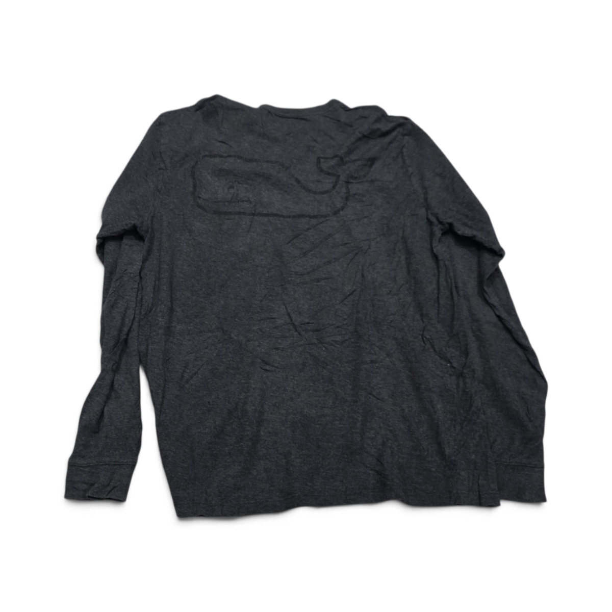 Playera Vineyard Vines Chico S Gris Oscuro Manga Larga (Usado)