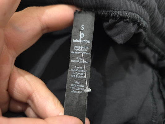 Pants Lululemon Chico S Negro (Usado)