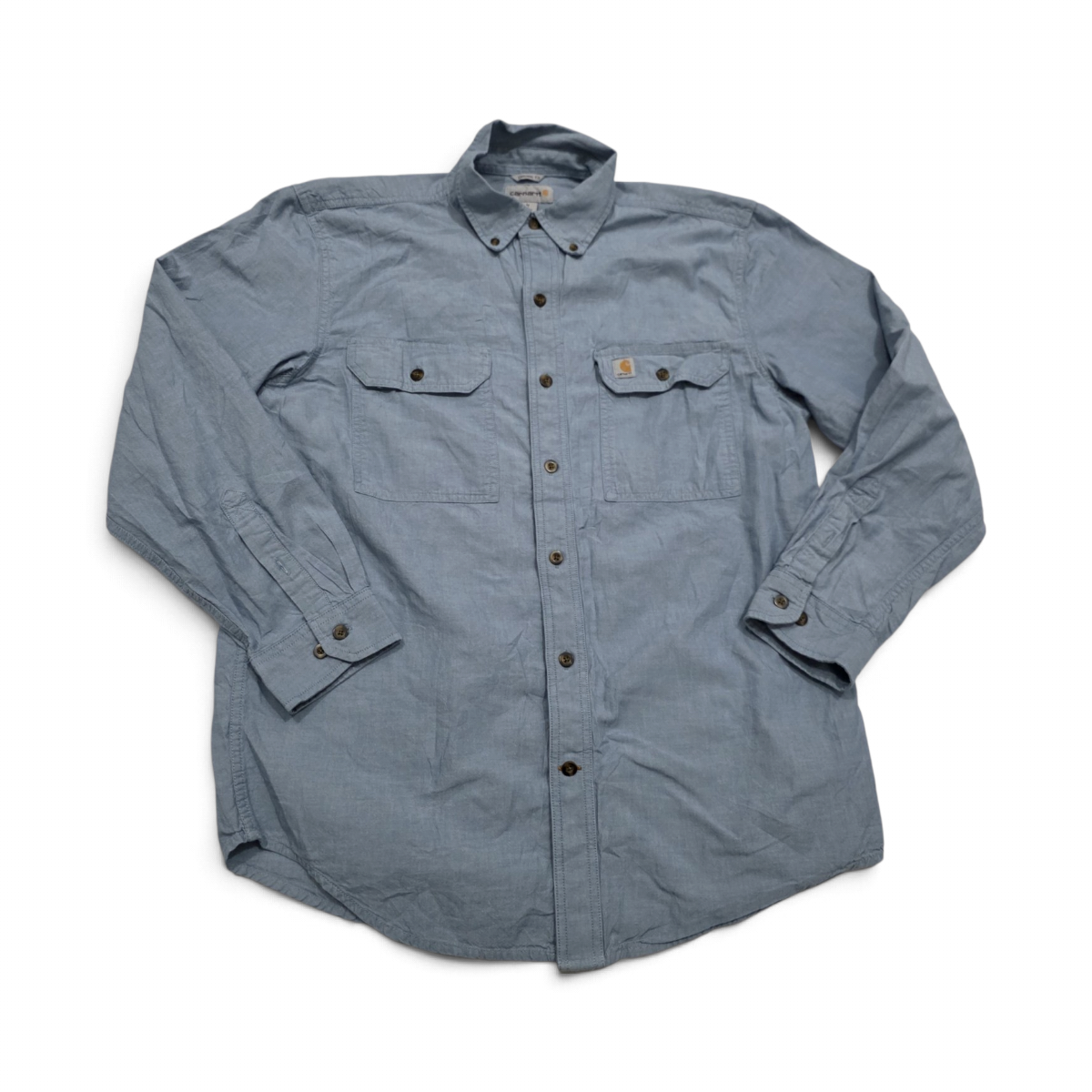 Camisa Carhartt Mediana M Original Fit Azul (Usado)
