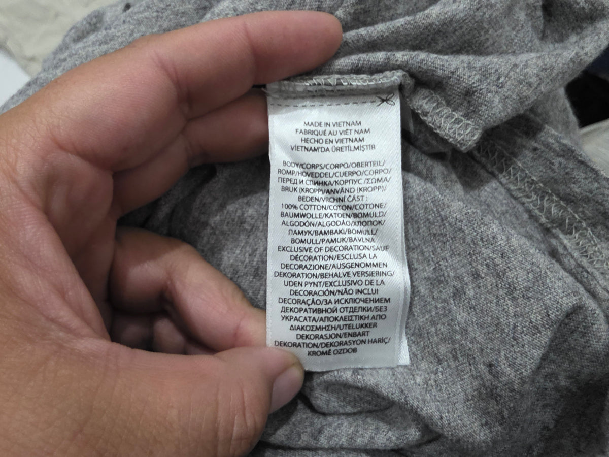 Playera Con Gorro Ralph Lauren Mediana M Gris Manga Larga (Usado)