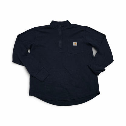 Sudadera Carhartt Mediana M Azul Medio Cierre (Usado)