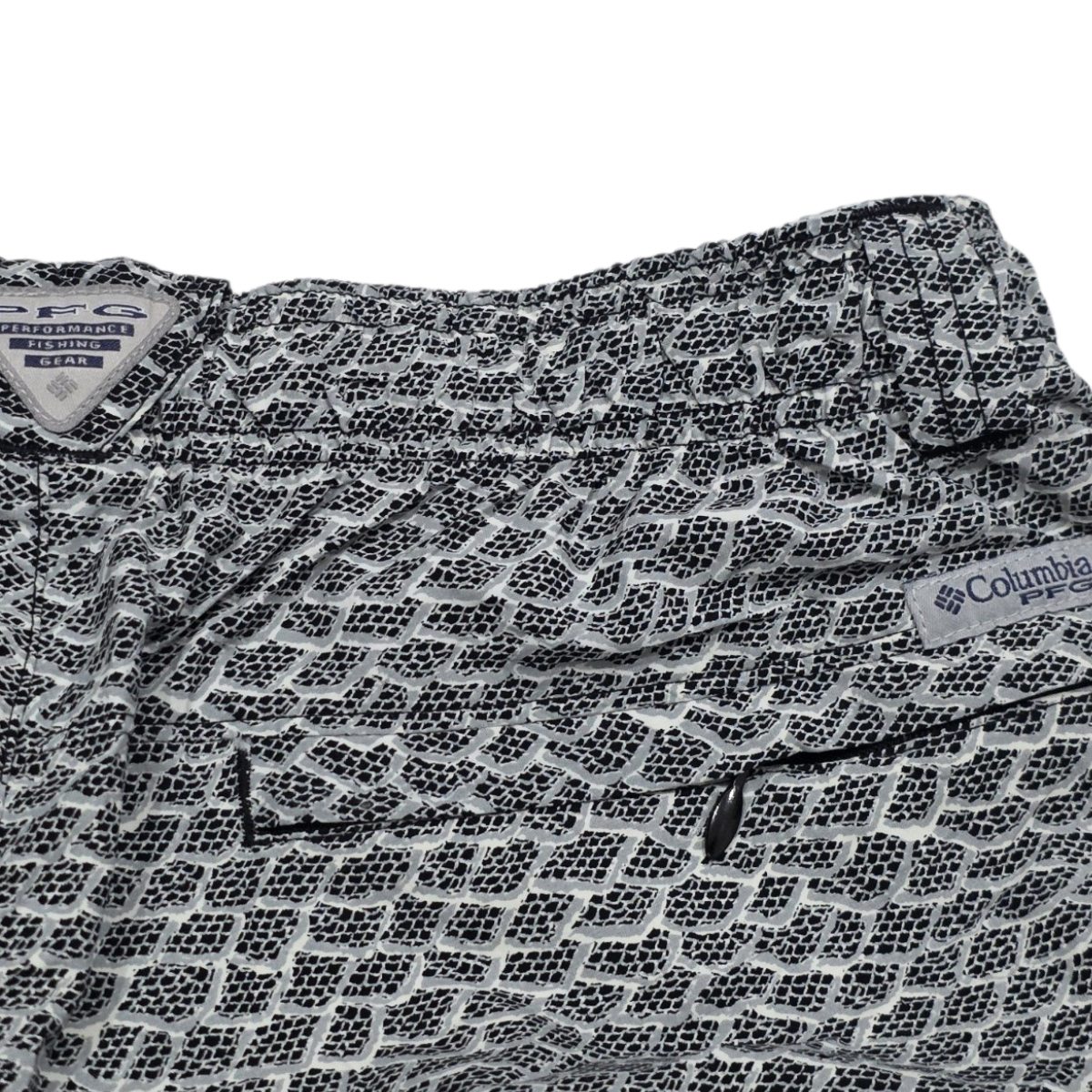 Short Columbia Grande L Gris Figuras (Usado)