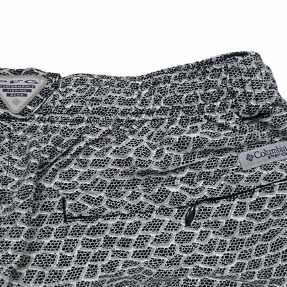 Short Columbia Grande L Gris Figuras (Usado)
