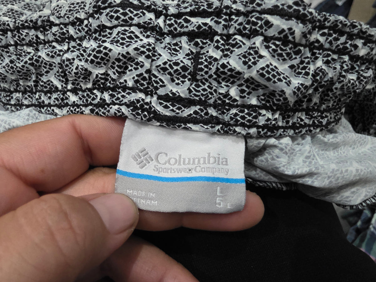 Short Columbia Grande L Gris Figuras (Usado)