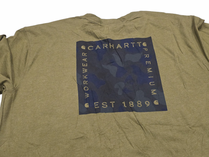 Playera Carhartt Xgrande Xl Relaxed Fit Verde