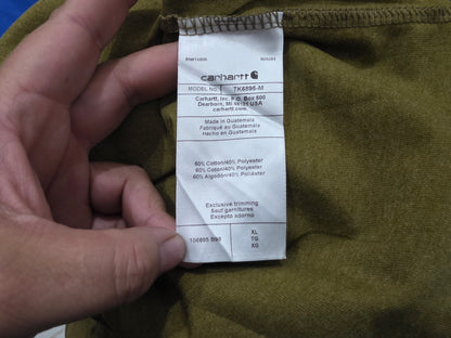Playera Carhartt Xgrande Xl Relaxed Fit Verde