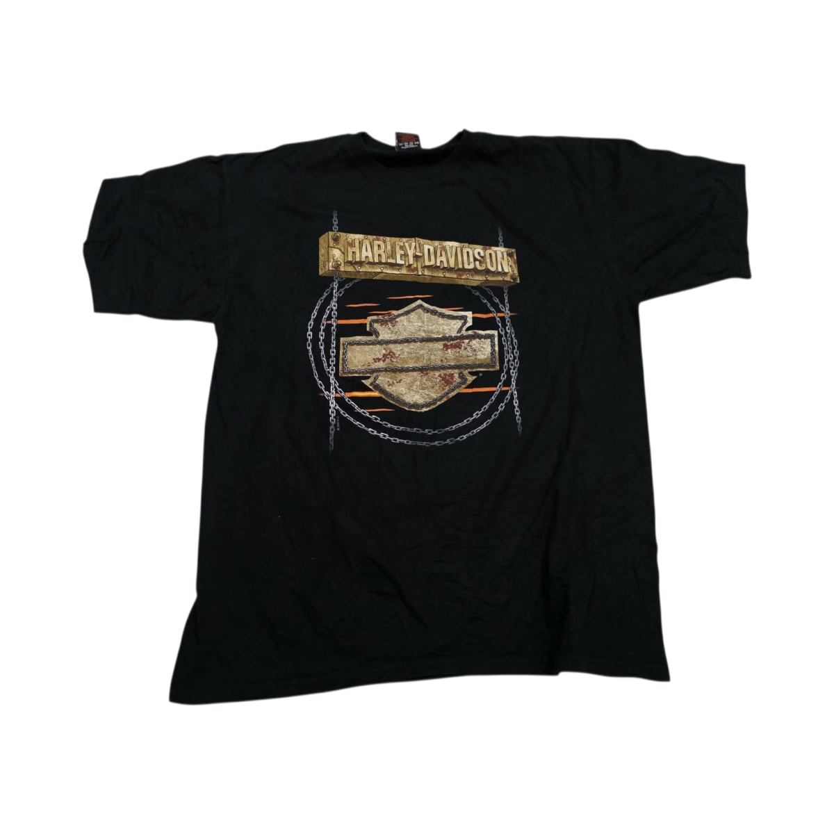 Playera Harley Davidson Xgrande Xl Negro (Usado)