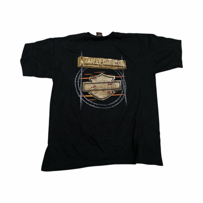 Playera Harley Davidson Xgrande Xl Negro (Usado)