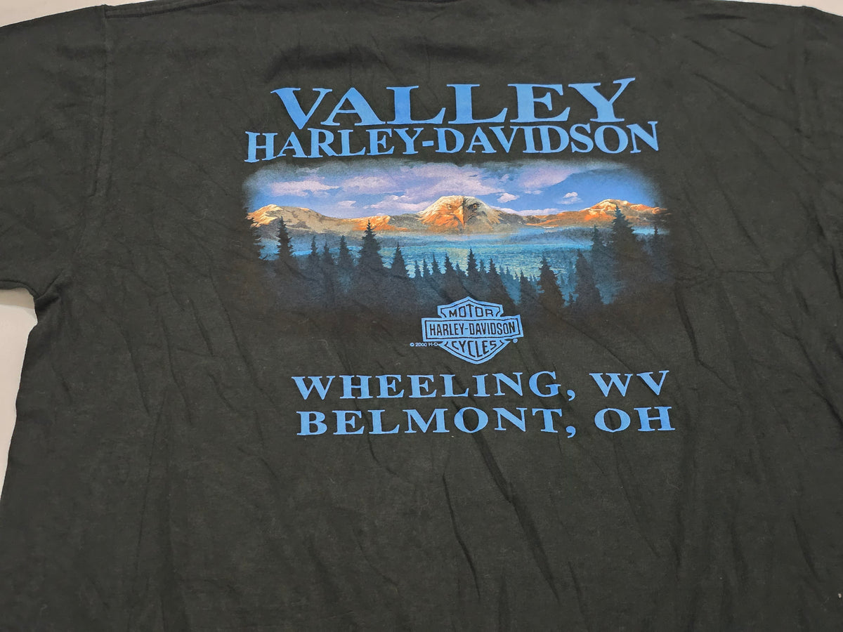 Playera Harley Davidson Xgrande Xl Negro (Usado)