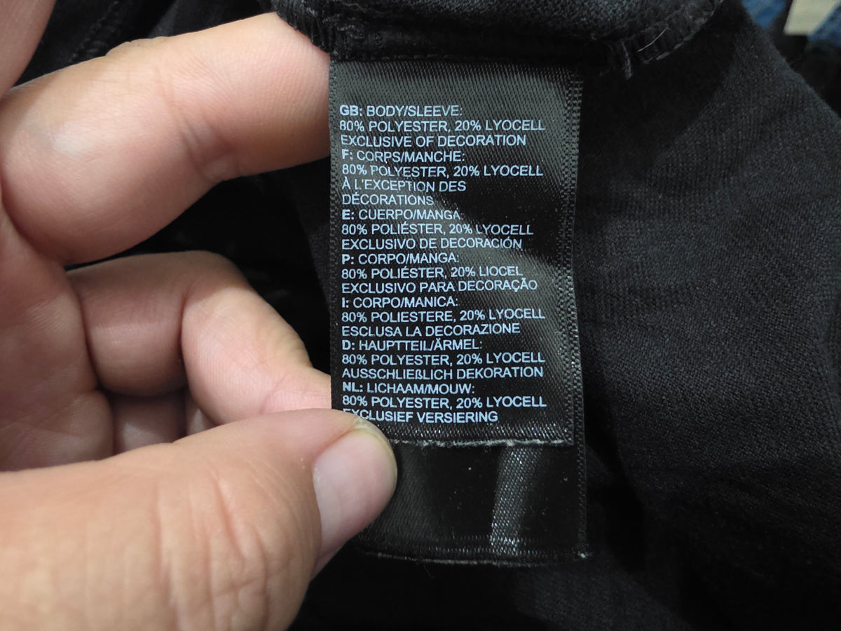 Playera The North Face Xgrande Xl Negro Manga Larga (Usado)