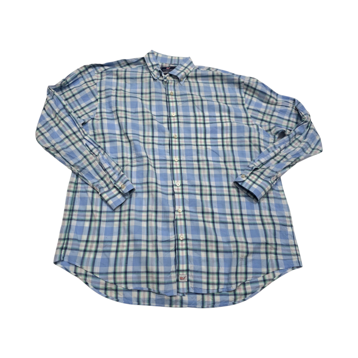 Camisa Vineyard Vines Xgrande Classic Fit Murray Shirt Azul (Usado)