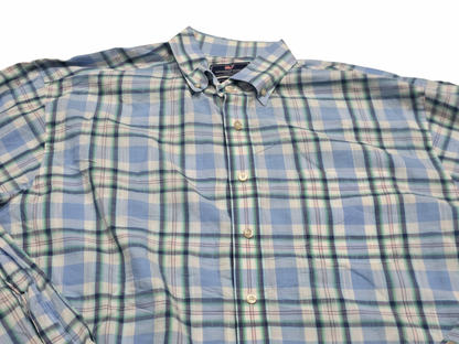 Camisa Vineyard Vines Xgrande Classic Fit Murray Shirt Azul (Usado)
