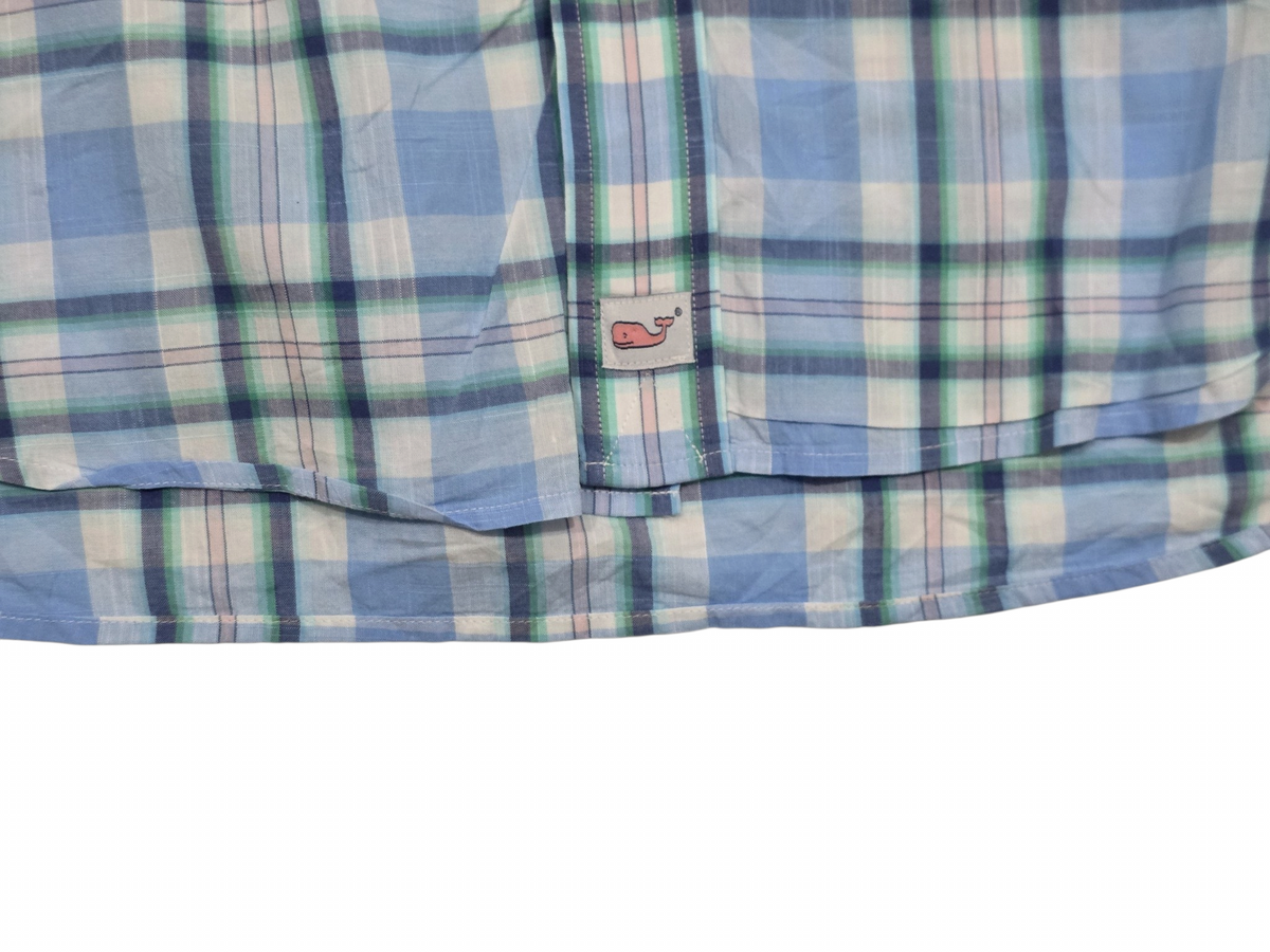 Camisa Vineyard Vines Xgrande Classic Fit Murray Shirt Azul (Usado)