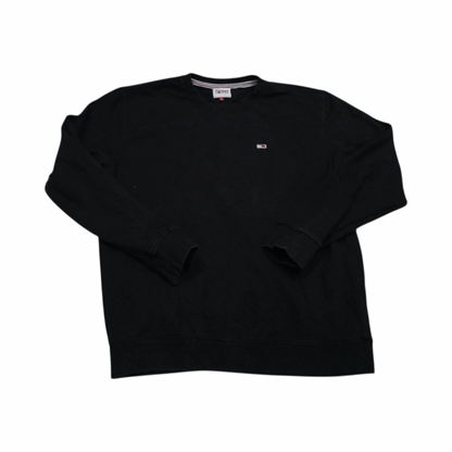 Sudadera Tommy Hilfiger Jeans Xgrande Xl Negro (Usado)
