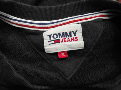 Sudadera Tommy Hilfiger Jeans Xgrande Xl Negro (Usado)