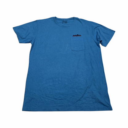 Playera Patagonia Xgrande Xl Slim Fit Azul (Usado)