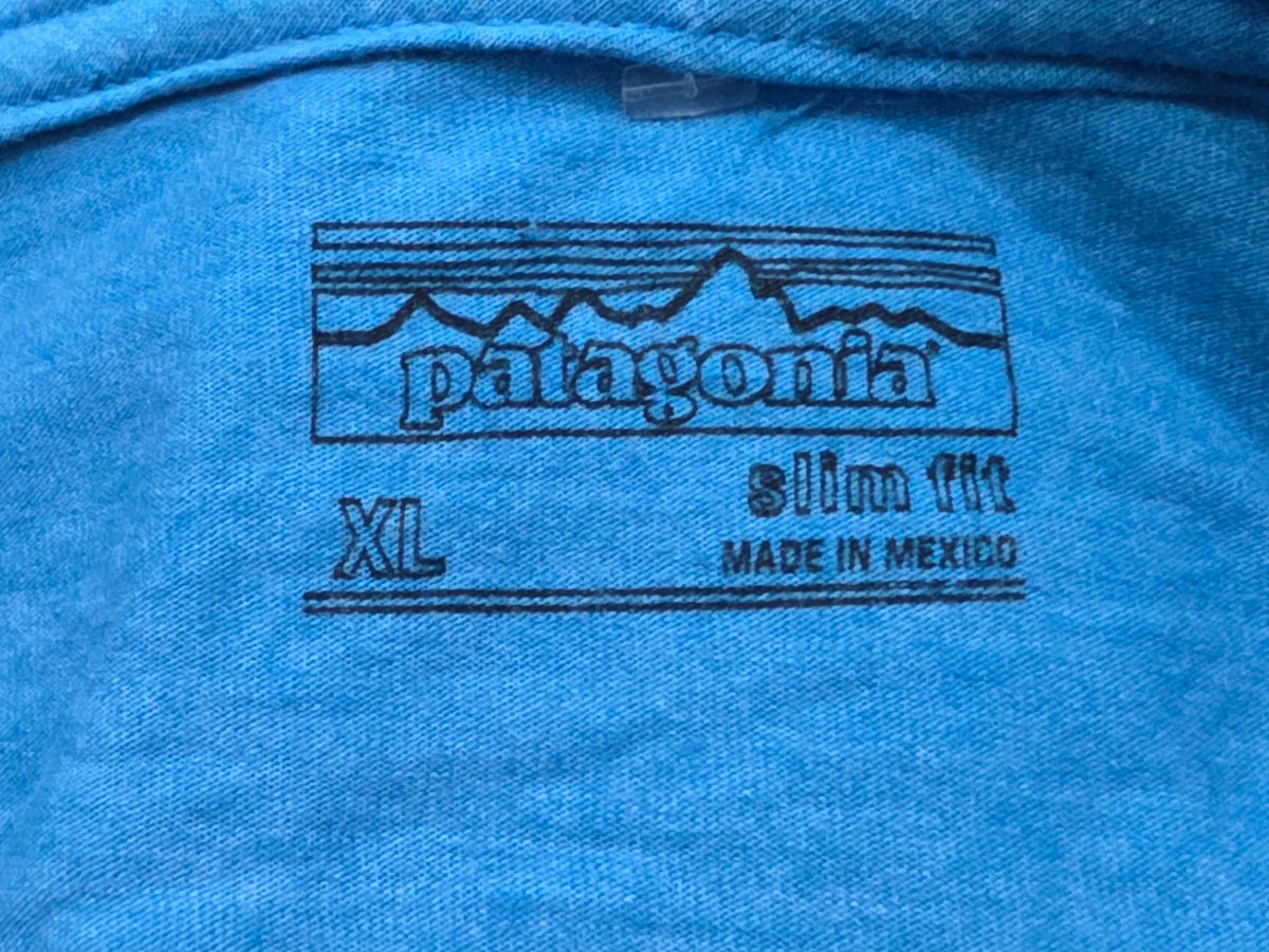 Playera Patagonia Xgrande Xl Slim Fit Azul (Usado)