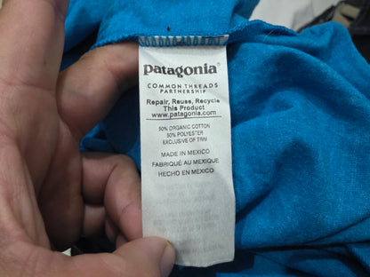 Playera Patagonia Xgrande Xl Slim Fit Azul (Usado)
