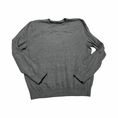 Sueter Calvin Klein Xgrande Xl Delgado Gris (NUEVO)