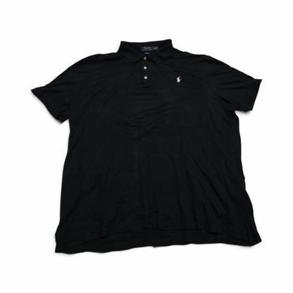 Playera Ralph Lauren 2xl Polo Classic Fit Negro Pony Blanco (Usado)