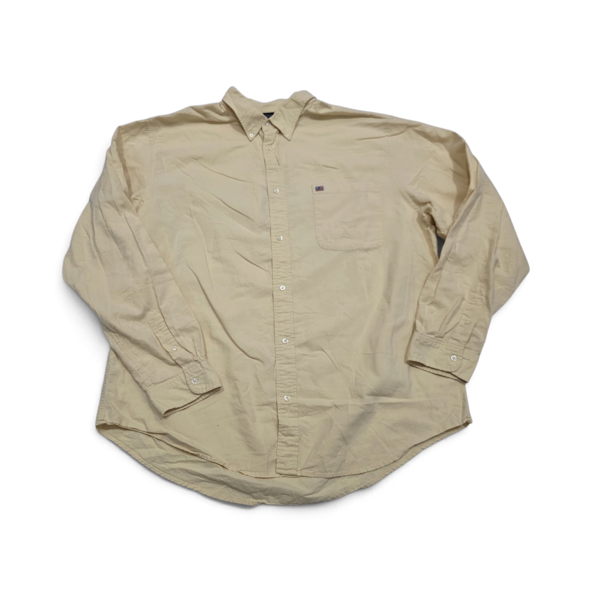 Camisa Ralph Lauren Jeans 2xl Amarillo (Usado)