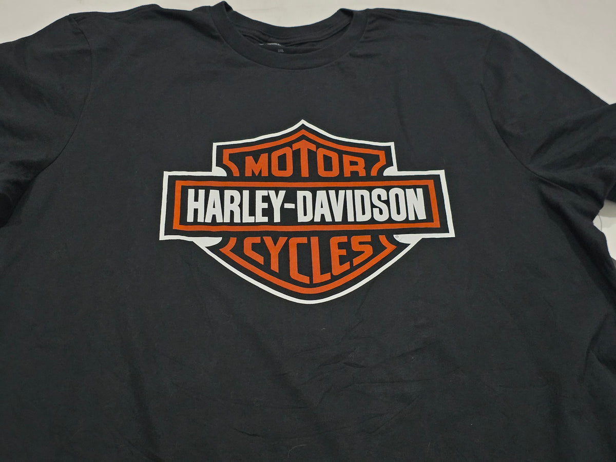 Playera Harley Dvidson 2xl Negro Escudo (NUEVO)