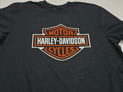 Playera Harley Dvidson 2xl Negro Escudo (NUEVO)