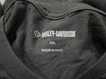 Playera Harley Dvidson 2xl Negro Escudo (NUEVO)