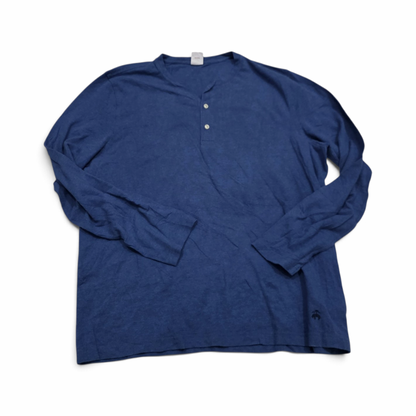 Playera Brooks Brothers 2xl Azul Manga Larga (Usado)