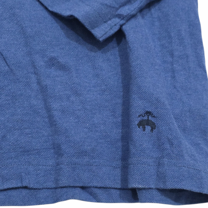 Playera Brooks Brothers 2xl Azul Manga Larga (Usado)