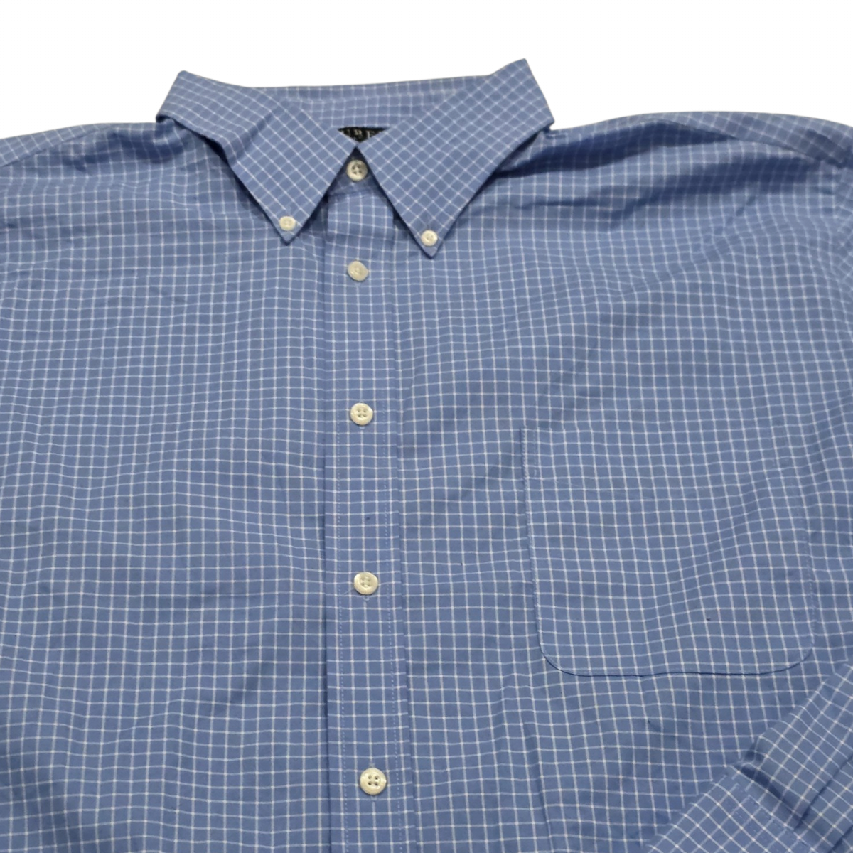 Camisa Tommy Hilfiger 18 36-37 Azul Cuadro (Usado)