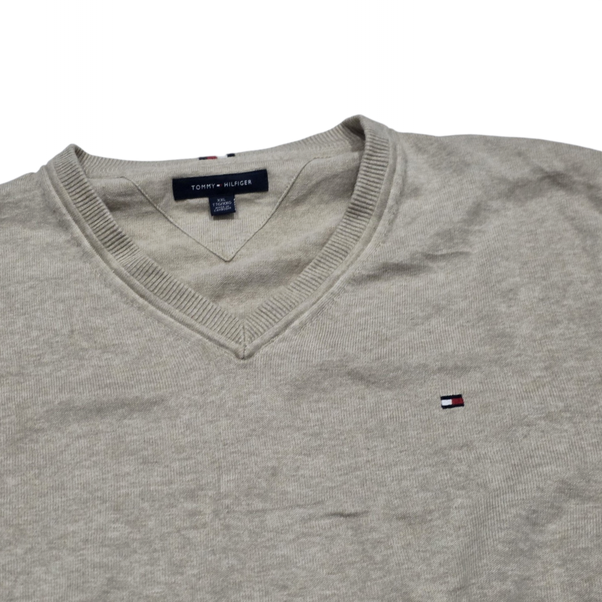 Sueter Tommy Hilfiger 2xl Cafe Claro (Usado)