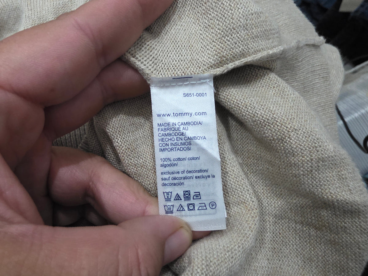 Sueter Tommy Hilfiger 2xl Cafe Claro (Usado)