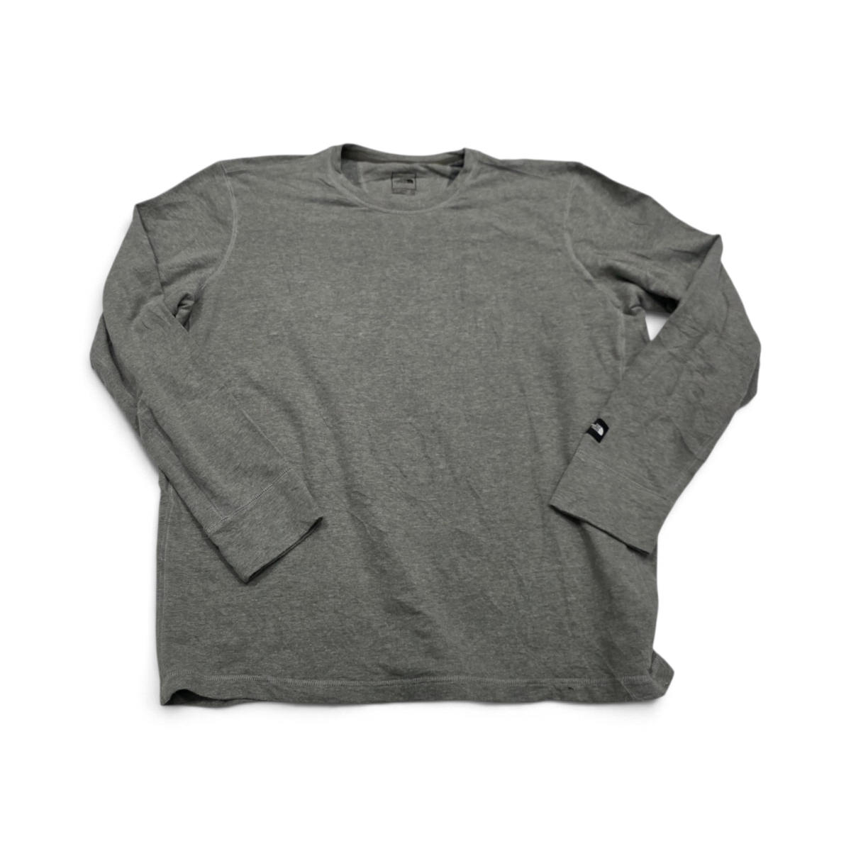 Playera The North Face 2xl Gris Manga Larga (Usado)