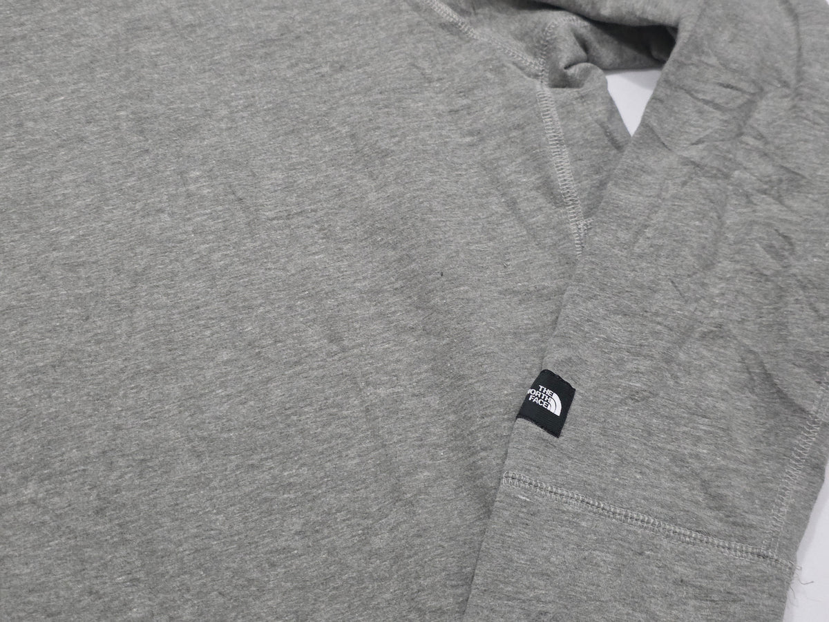 Playera The North Face 2xl Gris Manga Larga (Usado)