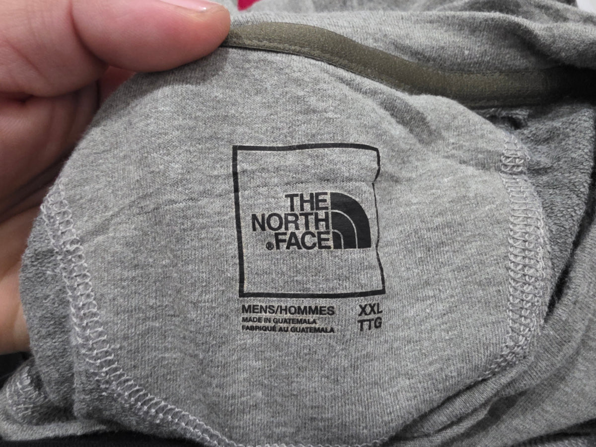 Playera The North Face 2xl Gris Manga Larga (Usado)