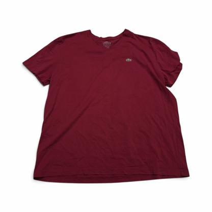Playera Lacoste 2xl Fr 8 Vino (Usado)