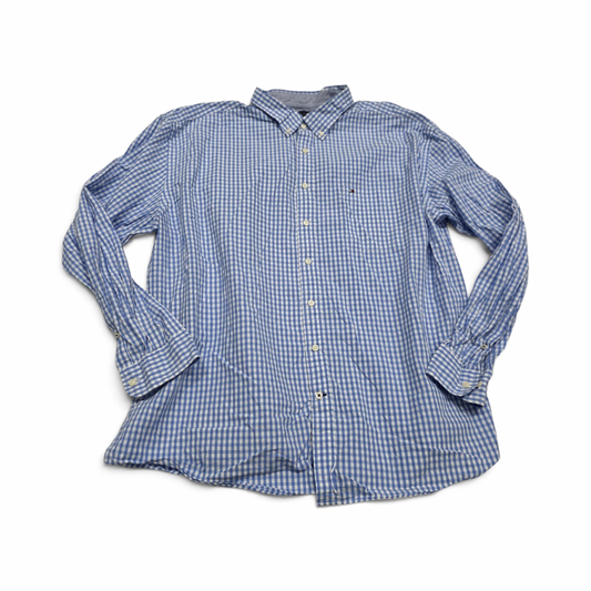 Camisa Tommy Hilfiger Classic Fit Azul Claro (Usado)